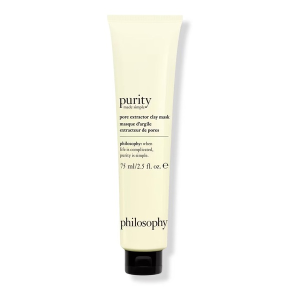 🆕 PHILOSOPHY - Purity Made Simple Pore Extractor Clay Mask 75 mL NIB - Picture 1 of 8